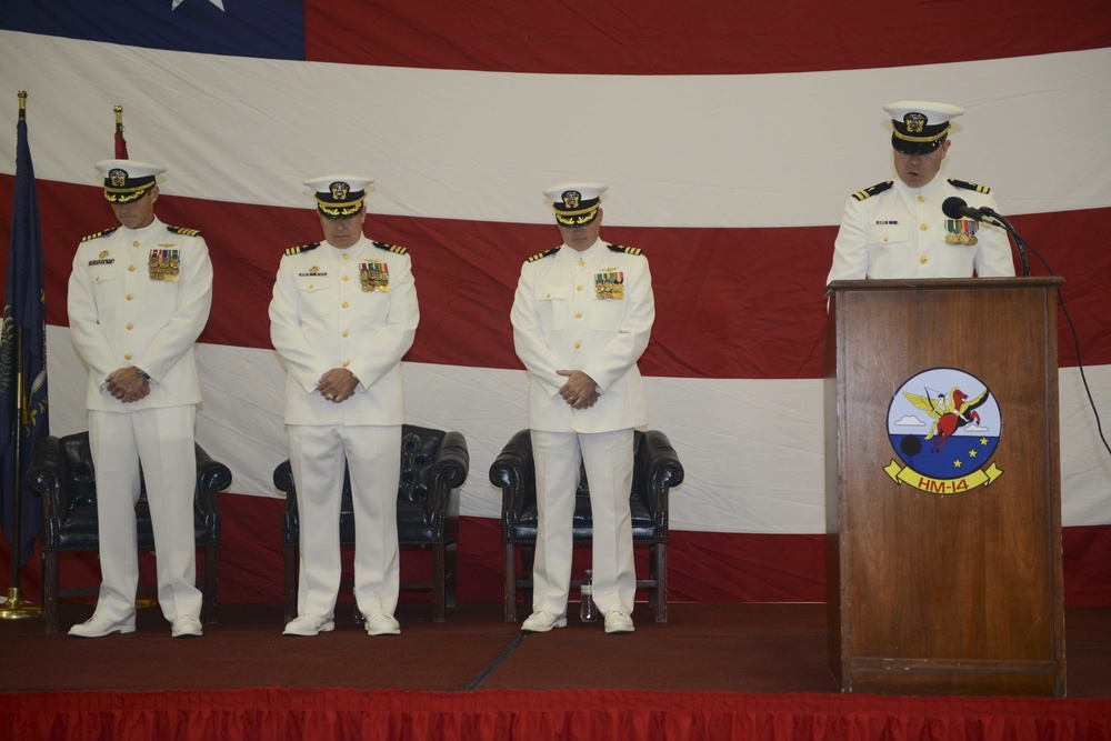 HM-14 Change of Command