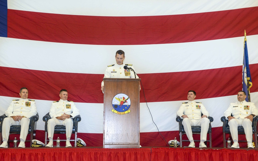 HM-14 Change of Command