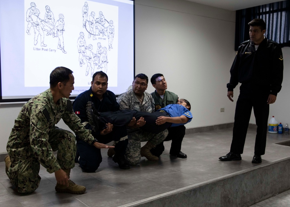 U.S. Navy Promotes Medical Readiness in Peru