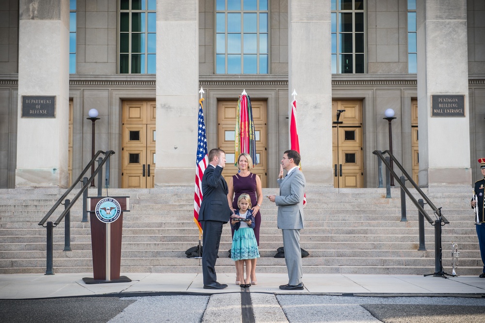 Swearing in Ceremony in Honor of Hon. Ryan D. McCarthy