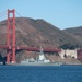 HMAS Brisbane Transits San Francisco Bay