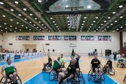 Task Force Spartan Soldiers compete alongside Kuwaiti neighbors at Kuwait Disabled Sports Club