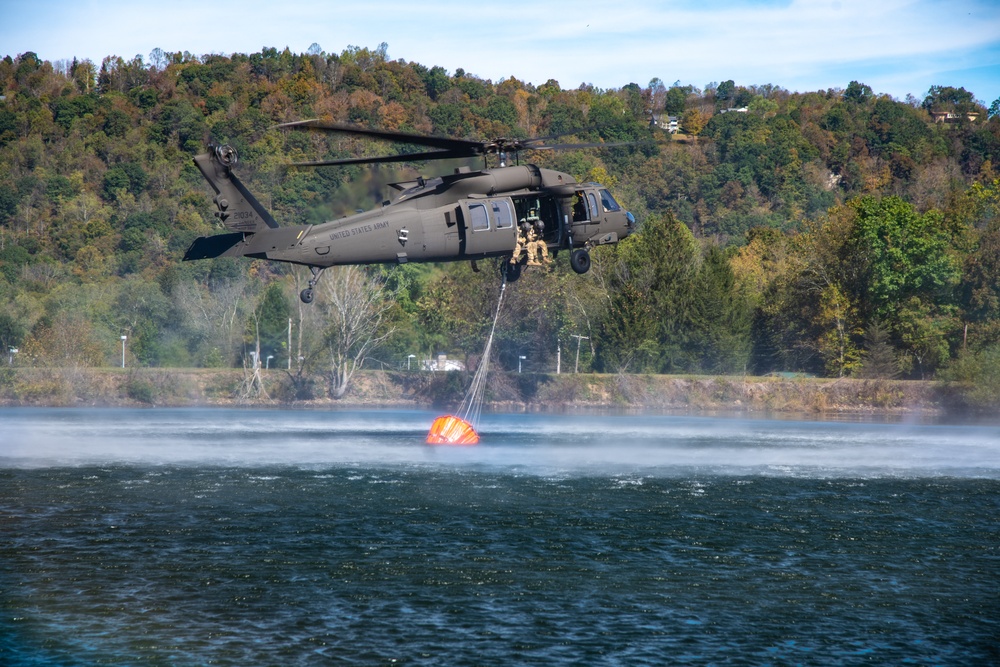 W.Va. Guard helicopter crews train for wildland fires, drought season