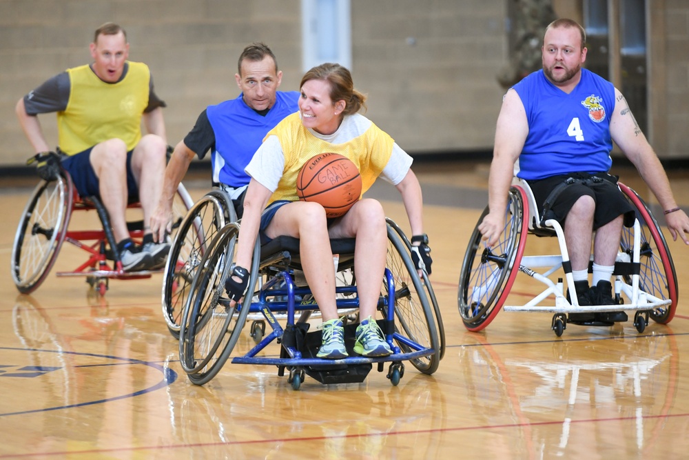 Annual wheelchair basketball game raises disability awareness