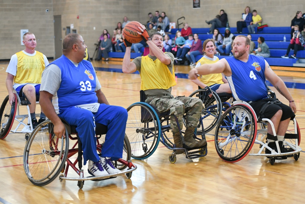 Annual wheelchair basketball game raises disability awareness