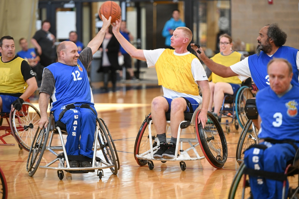 Annual wheelchair basketball game raises disability awareness