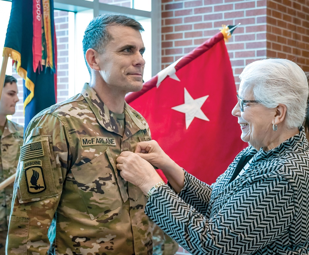 Commanding general gets 2nd star