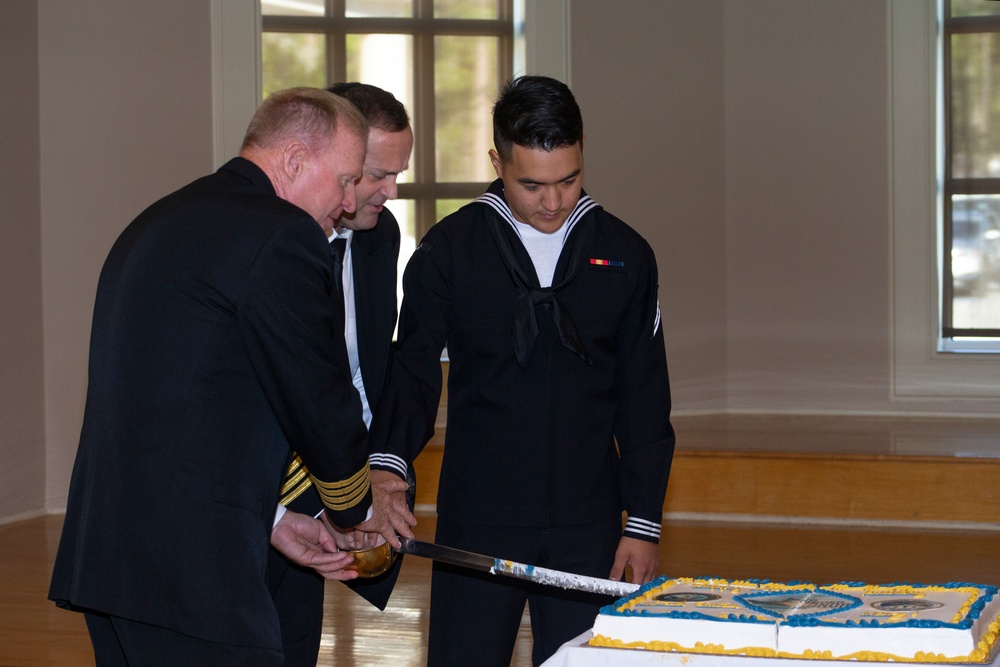 U.S. Navy Sailors celebrate 244th Birthday on Camp Lejeune
