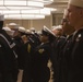 Navy Dress Blues Uniform Inspections for 244th Birthday