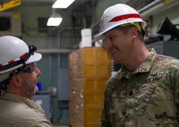 Lower Monumental Dam project tour
