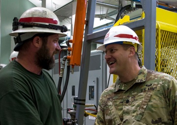 Lower Monumental Dam project tour