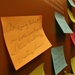 Comments wall at Naval Museum's new exhibit