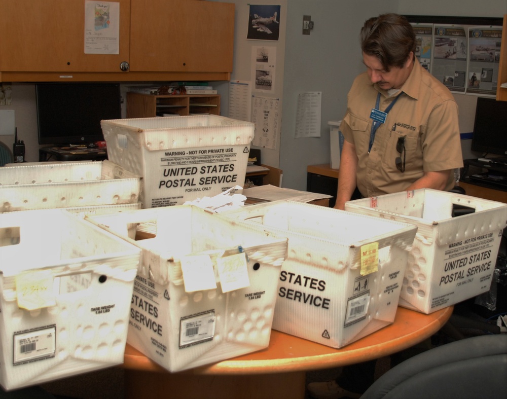Bulk mailing day for Naval Museum's historical publication
