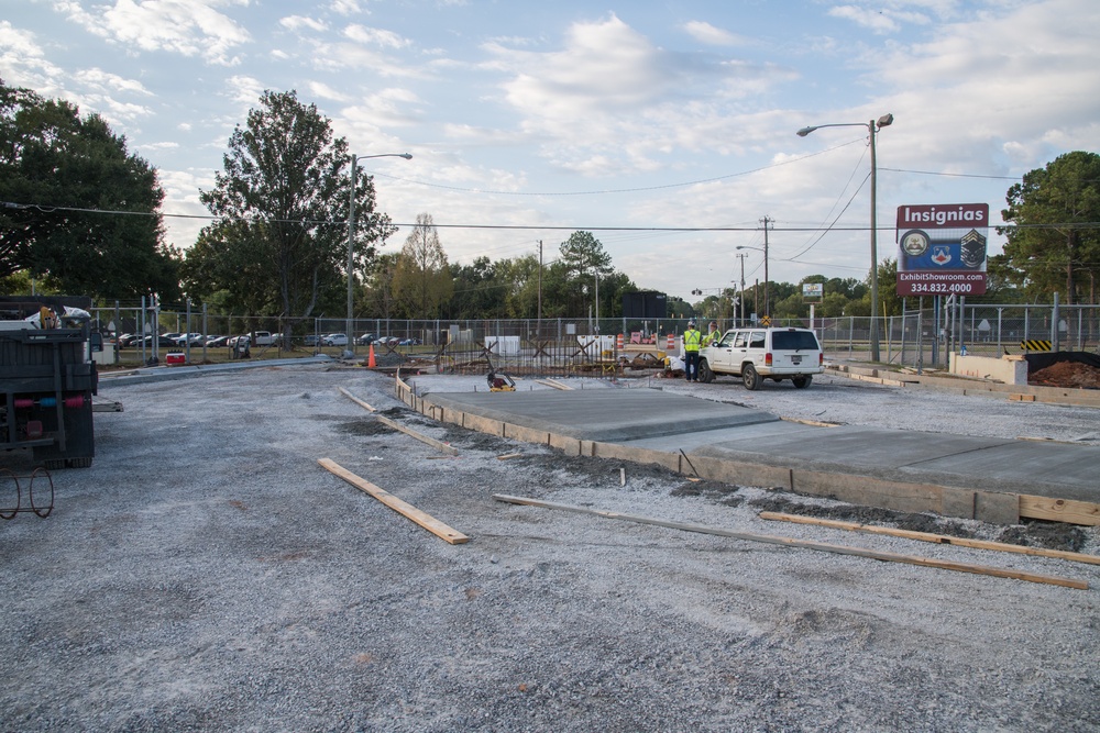 Maxwell AFB Ongoing Construction