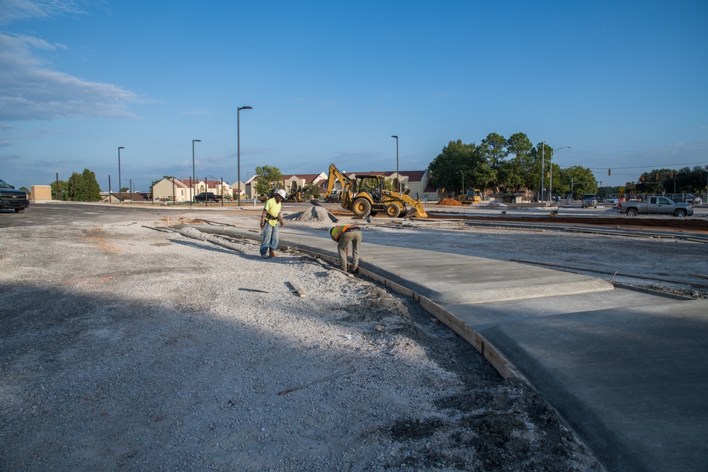 Maxwell AFB Ongoing Construction