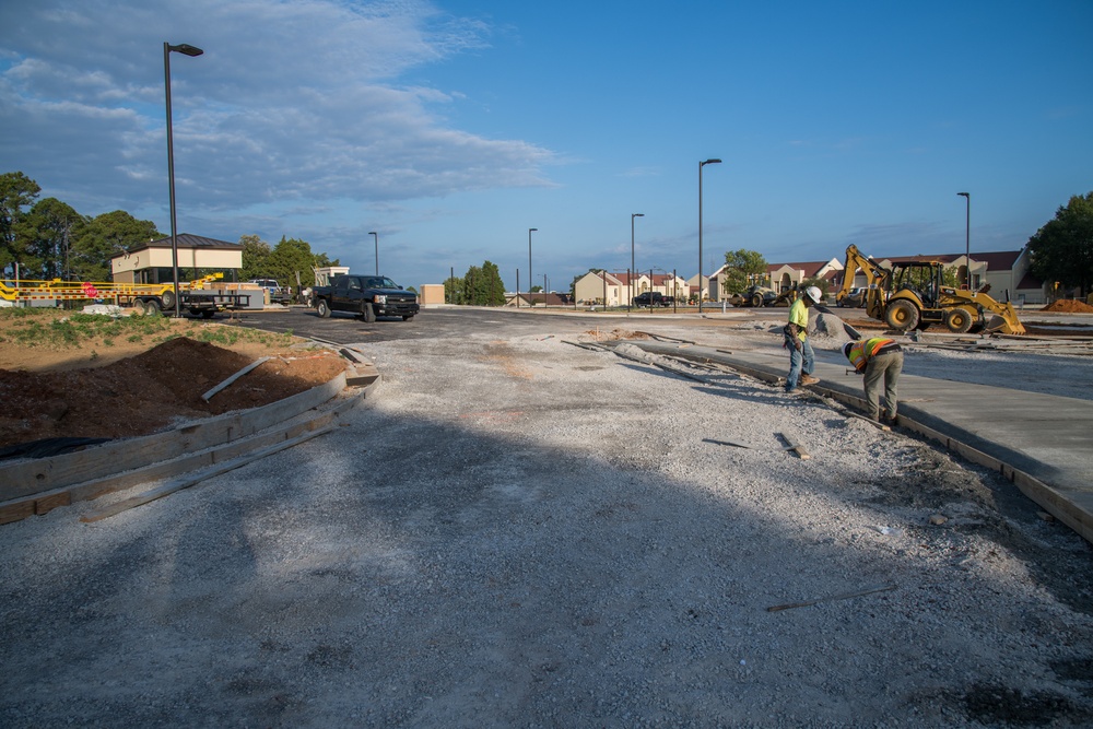 Maxwell AFB Ongoing Construction
