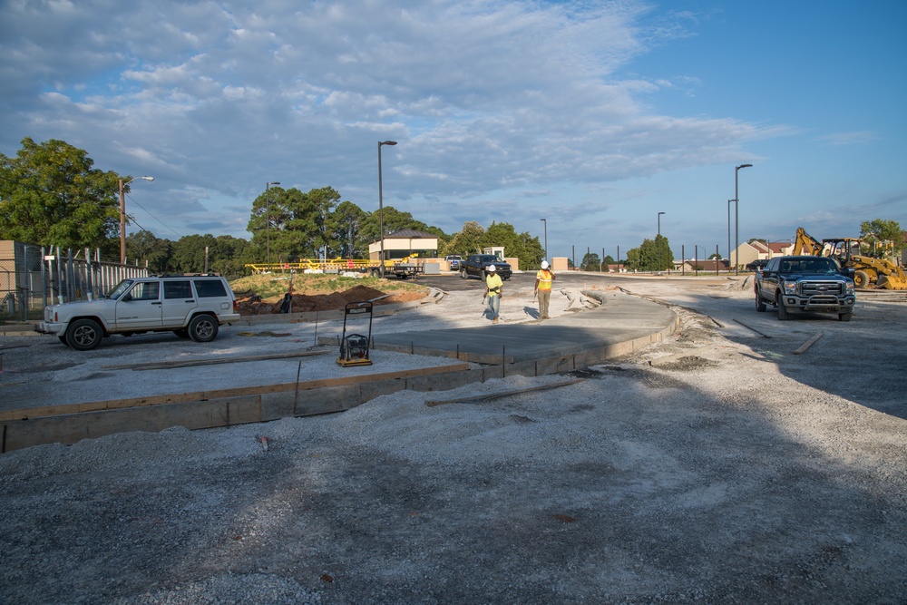 Maxwell AFB Ongoing Construction