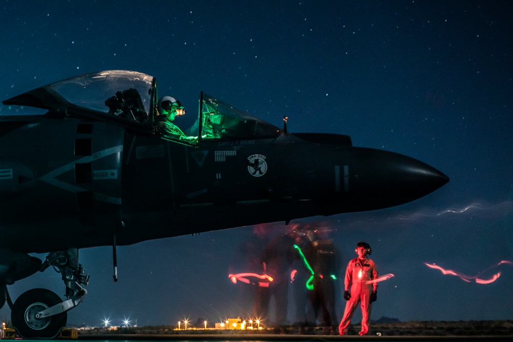 AV-8B Harrier II Plus Refueling