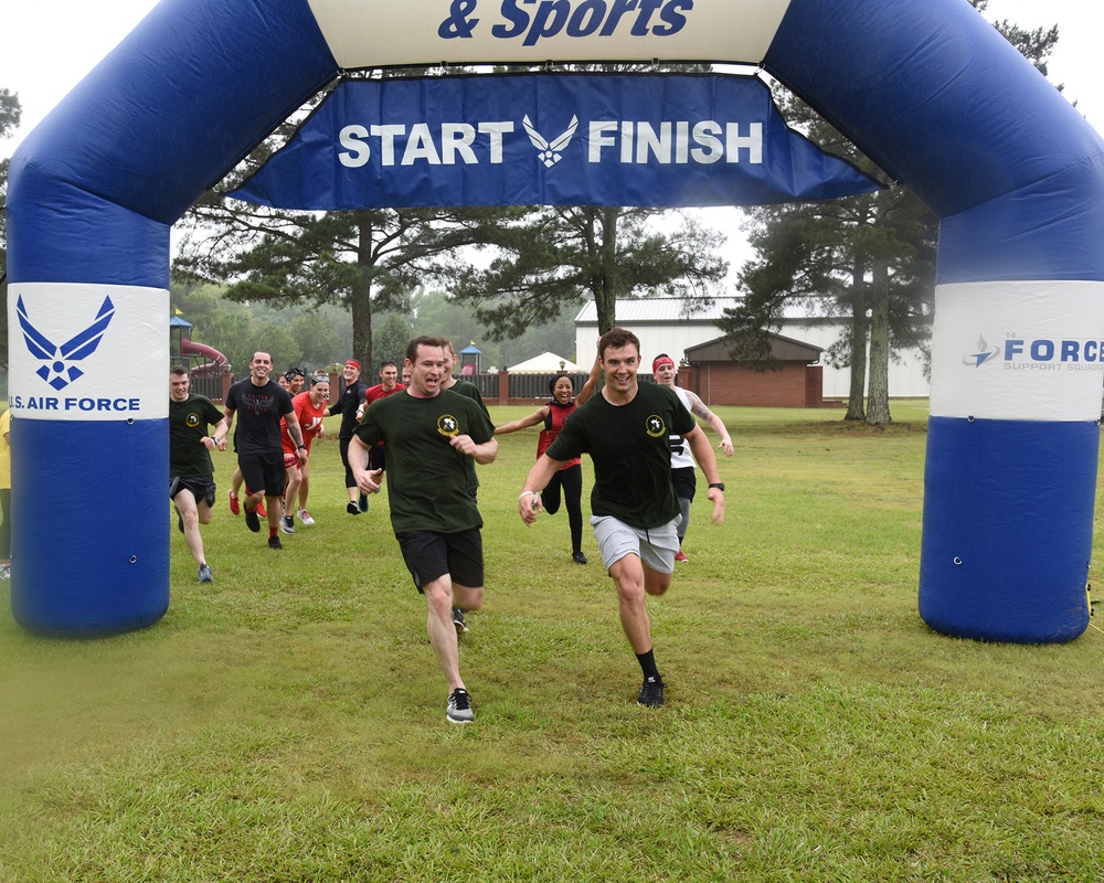 A-BLAZIN’ Race cultivates, connects Airmen across Columbus AFB