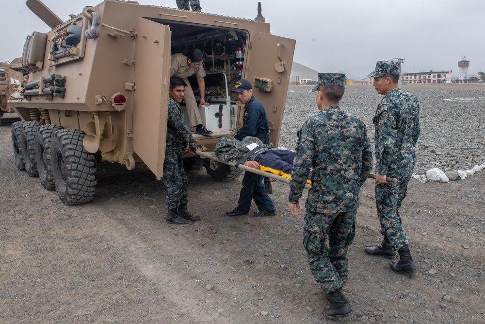 U.S. Navy Promotes Medical Readiness in Peru