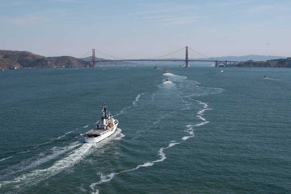 San Francisco Fleet Week 2019: Parade of Ships