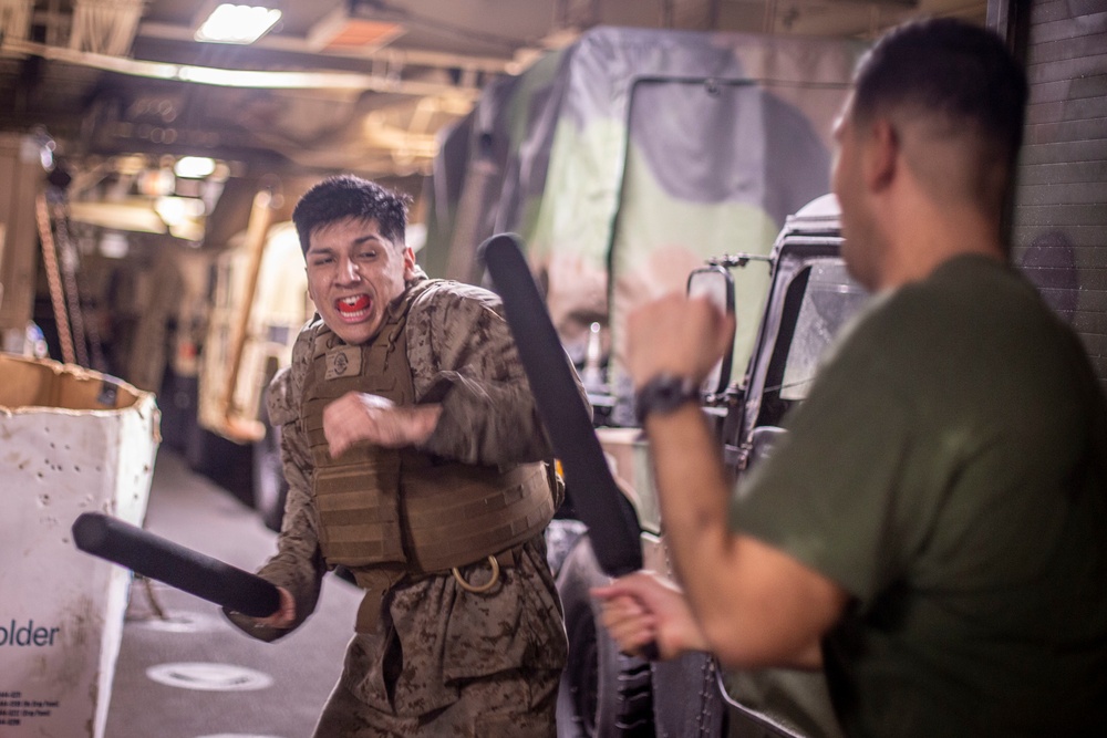 MAI course culminating event aboard the USS Boxer (LHD 4)