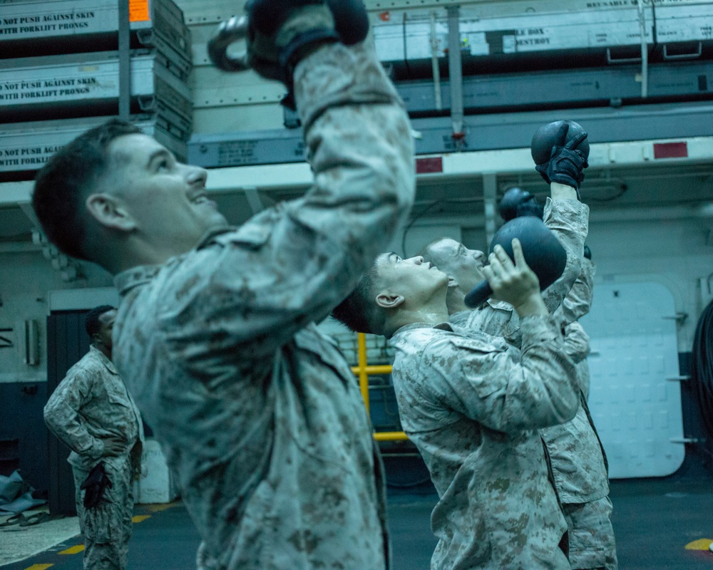 MAI course culminating event aboard the USS Boxer (LHD 4)