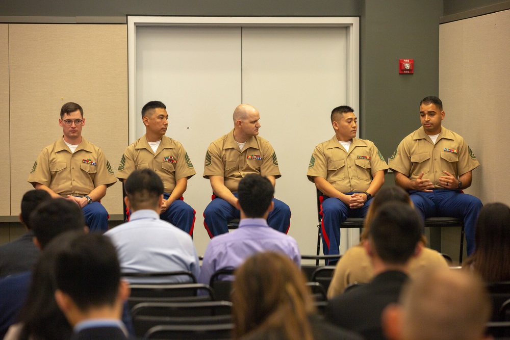 Marines host Cyber Security Panel at the Society of Asian Scientists and Engineers National Conference