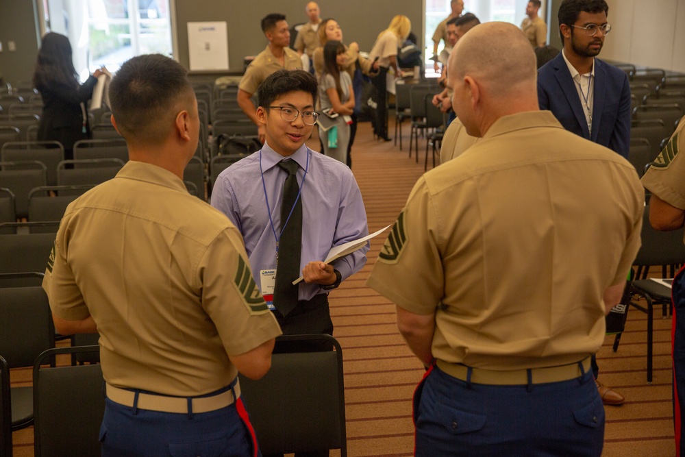 Marines host Cyber Security Panel at the Society of Asian Scientists and Engineers National Conference