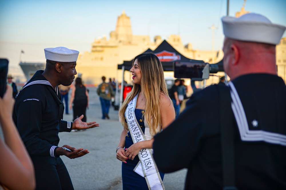Sailor Interviews Miss San Francisco