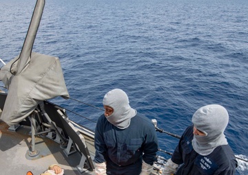 USS WAYNE E. MEYER (DDG 108) General Quarters Drill October 5, 2019