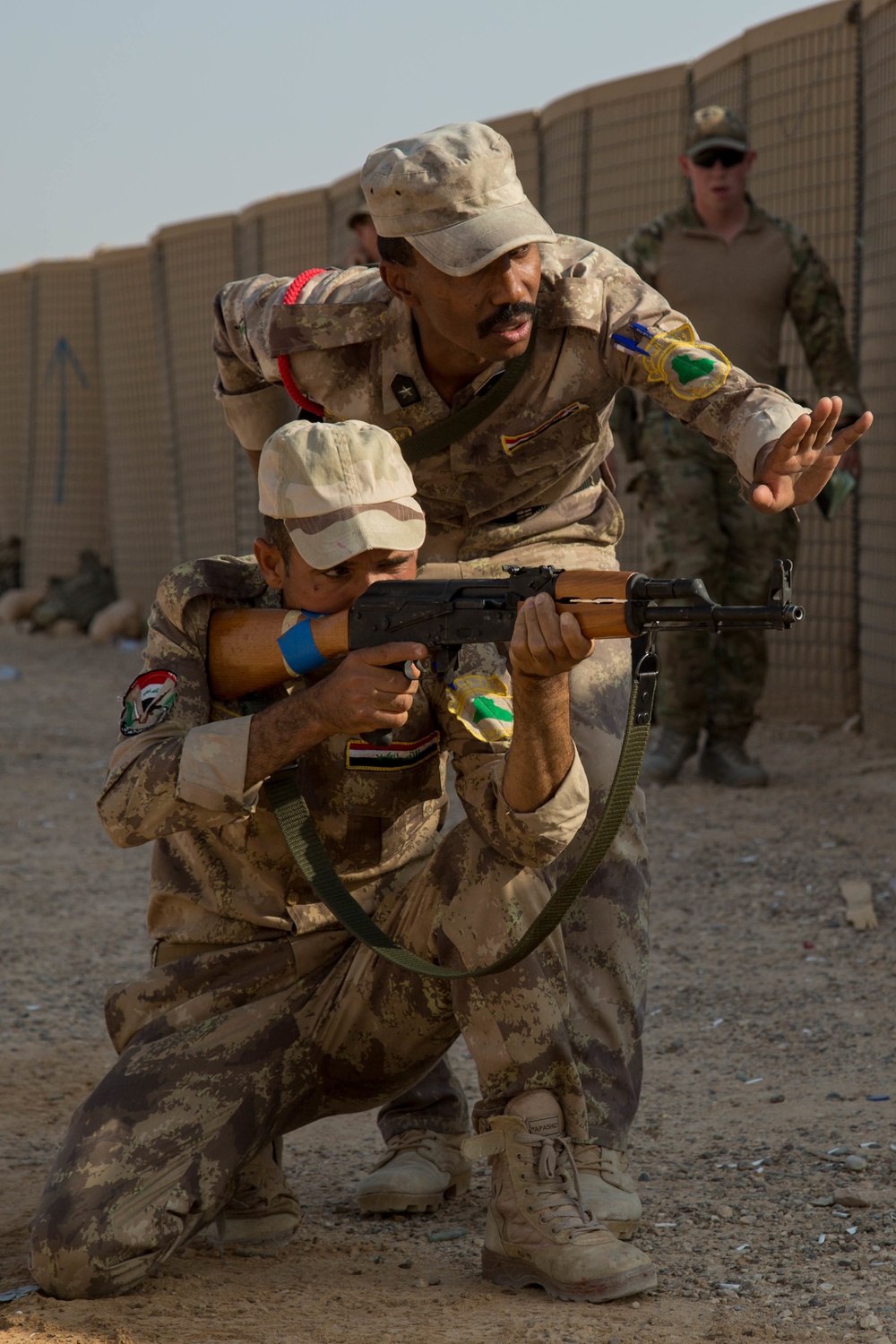Iraqi Soldiers Basic Infantry Skills