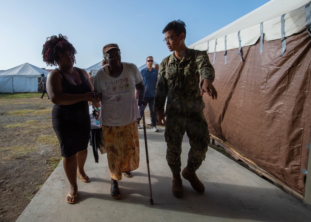 USNS Comfort Visits St. Kitts and Nevis