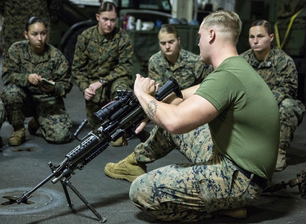 DVIDS - Images - FET tackles M249 training [Image 1 of 5]