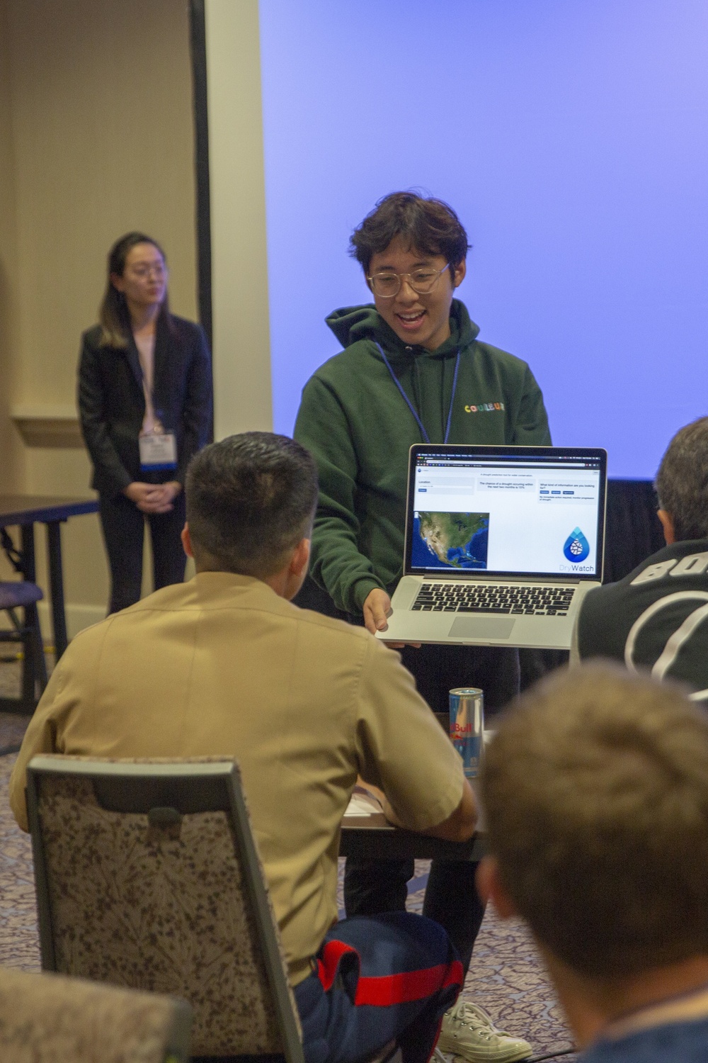 Marines host a scenario hack competition at the Society of Asian Scientists and Engineers National Conference