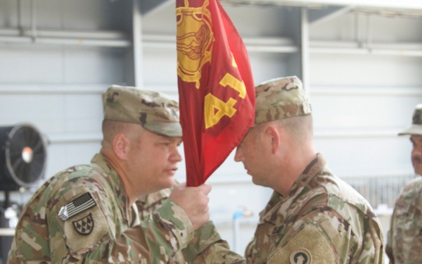 411th Transportation Detachment Change of Command