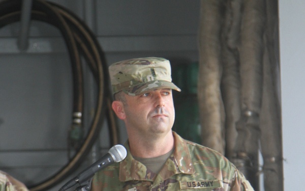 411th Transportation Detachment Change of Command