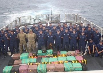 Coast Guard Cutter Valiant crew conducts 8-week counter-drug patrol