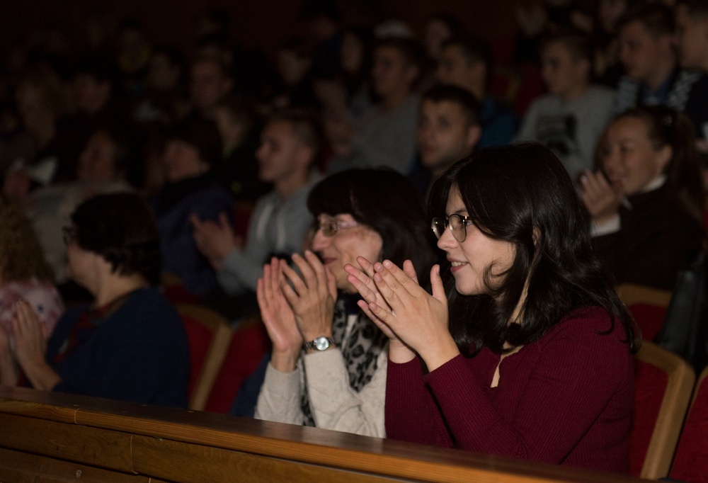 USAFE Jazz Band in Ukraine - Ivano-Frankivsk Concert