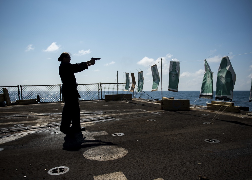 USS Bainbridge Deployment