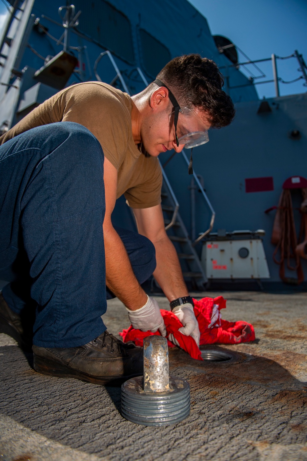 USS Bainbridge Deployment