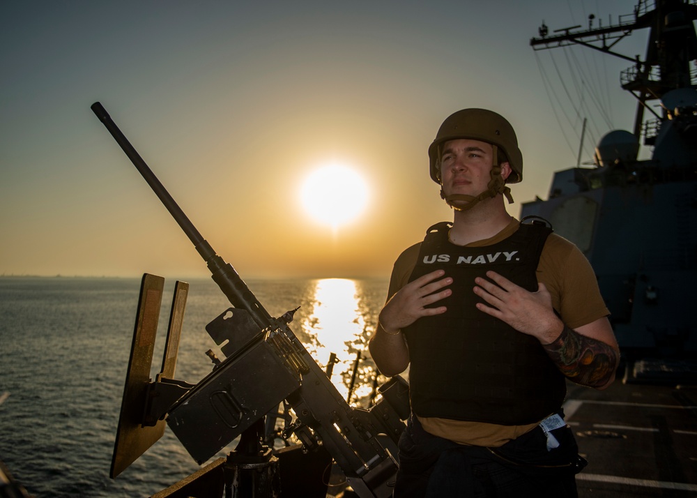 USS Bainbridge Deployment