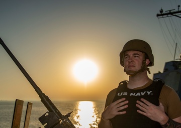 USS Bainbridge Deployment