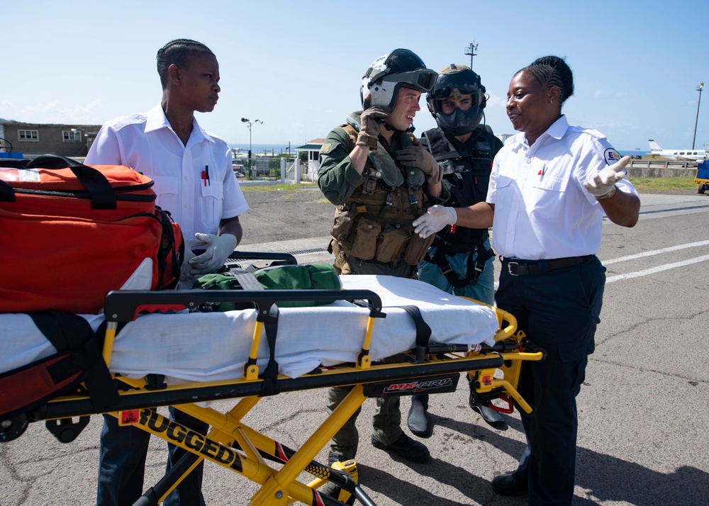 USNS Comfort Conducts Search and Rescue Demonstration in St. Kitts and Nevis
