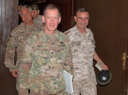 Jordan, U.S. celebrate training cycle completion