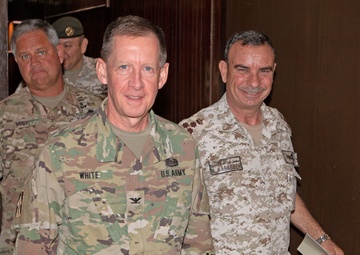 Jordan, U.S. celebrate training cycle completion