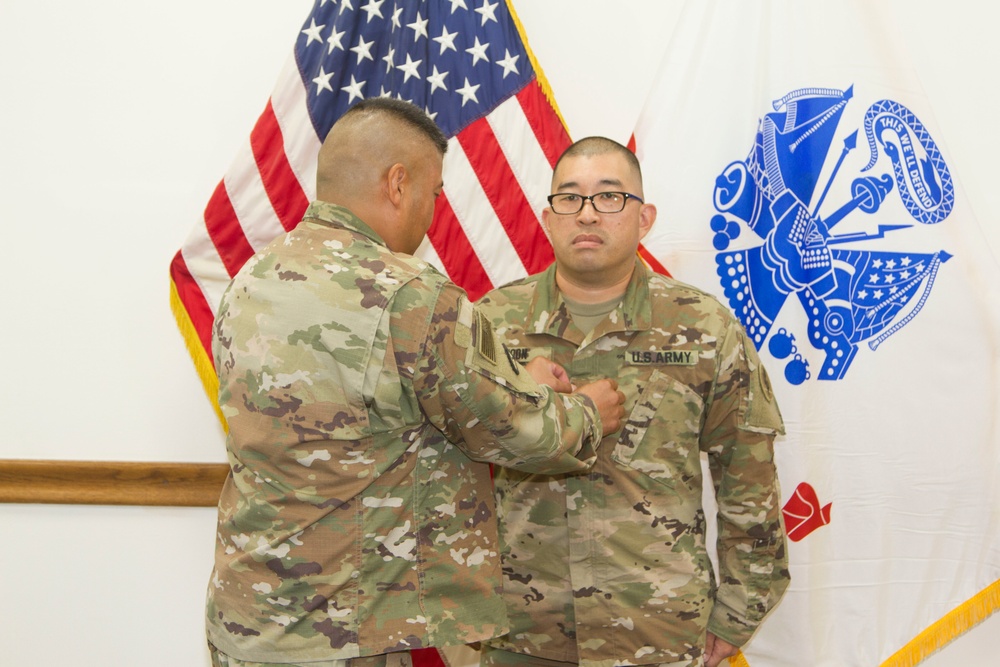 Yoon Promotion to Staff Sgt.