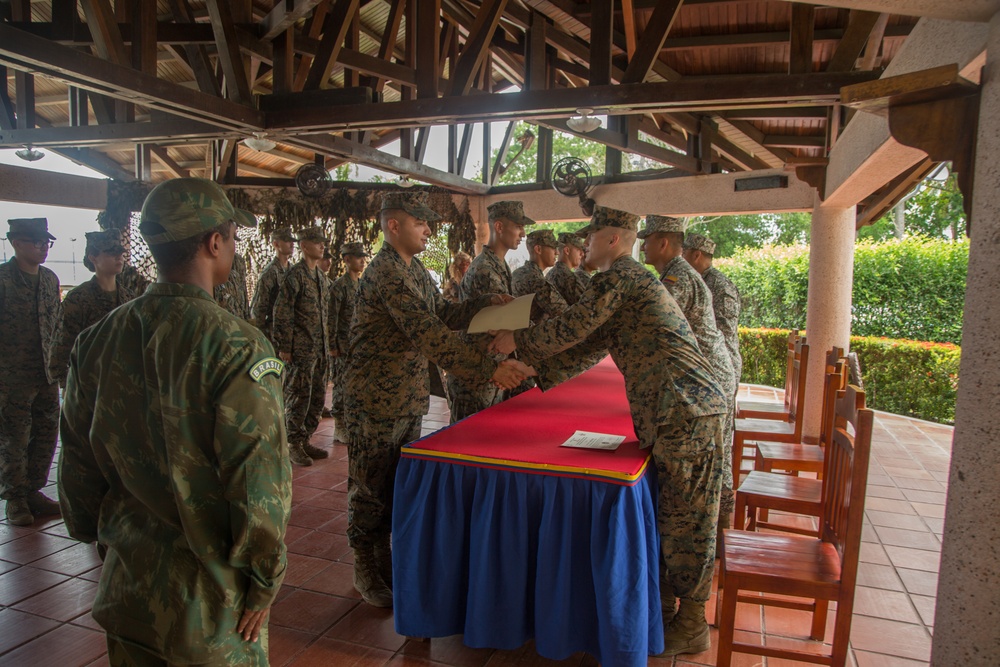 US Marines enhance responsiveness after graduating from Colombian Marine Corps jungle warfare training