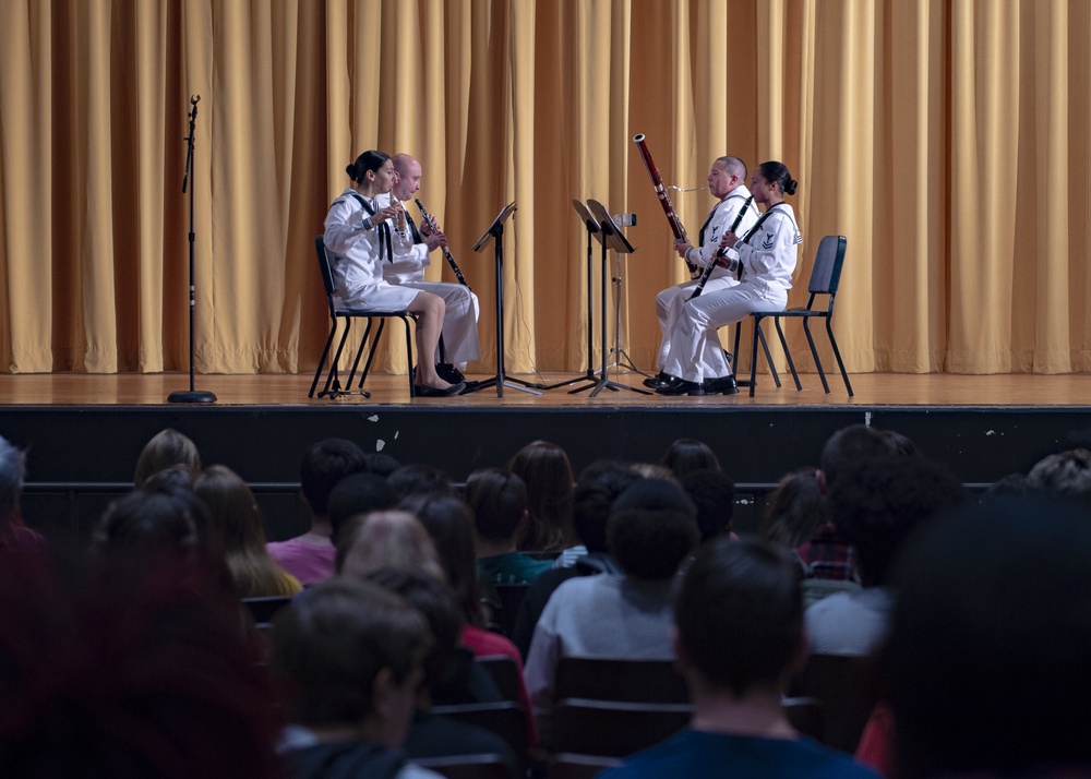 Fleet Week HR 2019: Navy Band School Outreach
