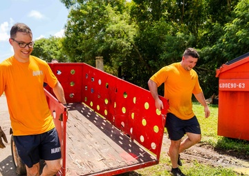 CSS-15 Sailors Renovate Inarajan Middle School